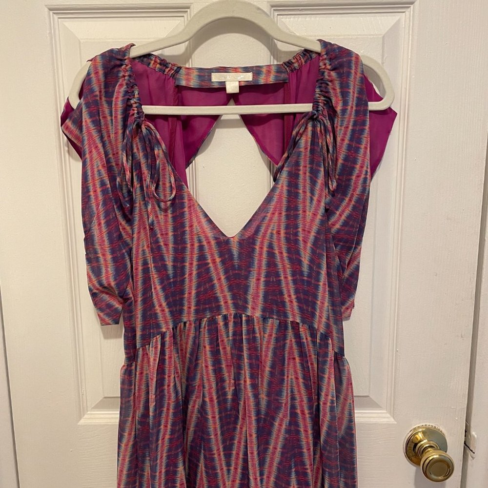 See U Soon® Chevron Aztec Print Maxi Dress